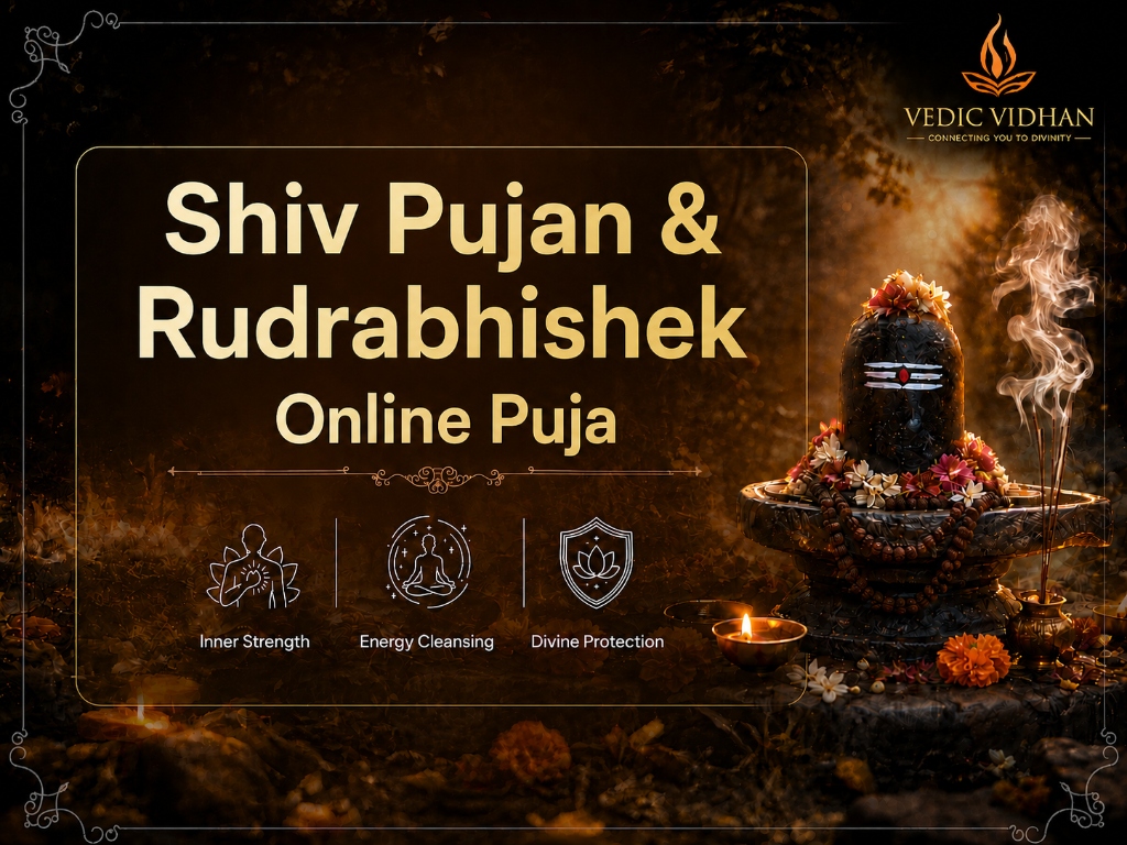 Shiv Poojan & Rudrabhishek Online Puja
